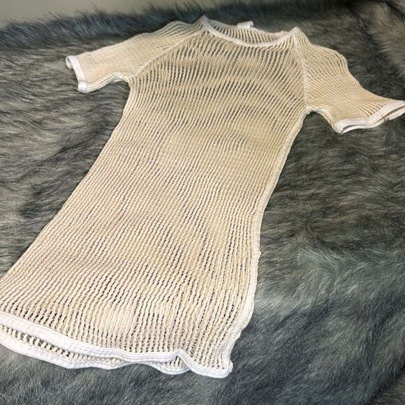 Vintage French Military Mesh Net Top C30 - Picture 3 of 8